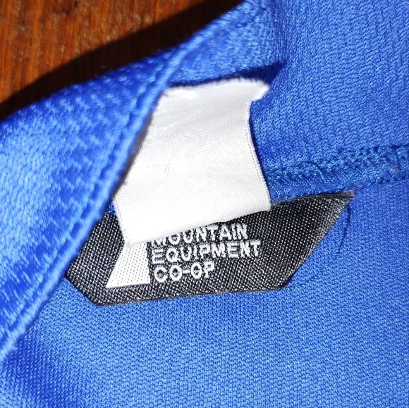 Mountain Equipment Co-op XL Men's Quarter Zip Pullover, Bluish-Purple, H… - Picture 3 of 11